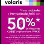 En Volaris hasta 50% de descuento en viajes nacionales e internacionales