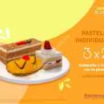 En el Globo 3x2 en pasteles individuales de lunes a viernes