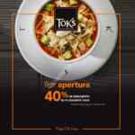 Inauguración Toks Citi Insur: 40% de descuento en tu segunda visita