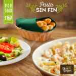 Promoción Olive Garden Pasta Sin Fin 2018: toda la pasta que puedas comer por $169