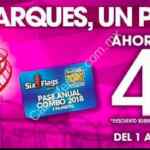 Promoción Six Flags Love Sale con más del 40% de descuento en Pase Anual Combo
