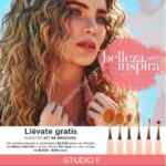 Promoción Studio F Belleza que inspira: Kit de brochas GRATIS con tus compras