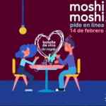 Promoción de San Valentín Moshi Moshi: botella de vino GRATIS este 14 de febrero