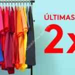 Promoción de la semana Promoda: 2x1 en últimas piezas