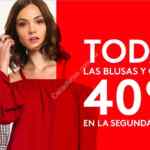 Promoción de la semana Promoda: 40% de descuento en segunda pieza en blusas o camisas