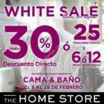 White Sale The Home Store: Hasta 30% de descuento en cama y baño