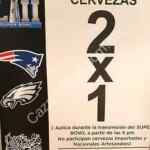 Promoción del Super Bowl en Liverpool Experiencia Gourmet: 2x1 en cervezas durante el partido