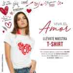 Promoción Studio F San Valentín: Playera edición especial gratis con tus compras