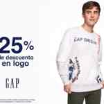 25% de descuento en GAP Logo en tiendas y online