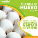 2x1½ en doceneras de huevo en Soriana Hiper y Super solo hoy 22 de marzo