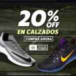En NBAtienda.com calzado de basketball con un 20% de descuento