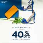 En Studio F online hasta 40% de descuento en zapatos, accesorios y bisutería