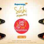 En Superama 3x2 en rollos de sushi Conquistador hoy 1 de marzo
