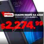 Oferta de la semana Gamers: Smartphone Xiaomi Redmi 4A de 32GB de $3,499 a $2,274