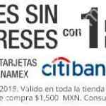 Promoción Home Depot Citi Banamex: 18 meses sin intereses + 1 de bonificación hasta el 11 de abril