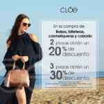 Promociones Cloe: Hasta 30% de descuento y dispositivo de rastreo Trakdot en compra de equipaje
