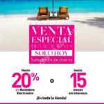 Venta Especial de Vacaciones Liverpool sábado 24 de marzo: hasta 20% en monedero ó hasta 15 meses sin intereses