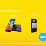 Mes Moto en la tienda online de Motorola: Hasta 24% de descuento en celulares y hasta 30% en Moto Mods