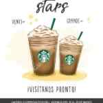 En Starbucks STARS extra en la compra de bebidas de tamaño "Grande" o "Venti"