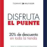 En boutiques Tommy Hilfiger 20% de descuento en toda la tienda