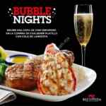 Bubble Nights Red Lobster: copa de vino espumoso gratis después de las 7:00 pm al pedir un platillo que incluya cola de langosta