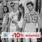 Código Mercado Pago de 10% de descuento en toda la tienda en línea Quarry Jeans