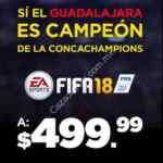 En Gamers videojuego FIFA 18 a $499.99 ahora que Chivas ganó la Concachampions