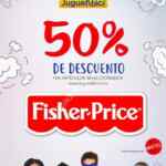 En Juguetibici 50% de descuento en juguetes seleccionados Fisher-Price por el Día del Niño