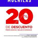 En Martí 20% de descuento en mochilas