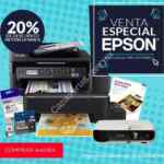 En Office Depot Venta Especial Epson con 20% de descuento en toda la marca