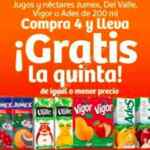 En Soriana Hiper y Super 5x4 en jugos 200 ml