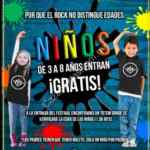 Entrada gratis a niños de 3 a 8 años al festival Hell & Heaven Fest 2018 con el boleto de sus padres
