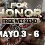 For Honor Fin de Semana GRATIS del 3 al 6 de mayo + hasta 75% de descuento si decides comprarlo