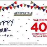 Promoción Aeropostale Día del Niño Happy Hour: 40% de descuento del 30 de abril al 6 de mayo de 2 a 4 pm