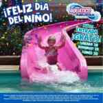 Promoción Aquático Inbursa Día del Niño: Entrada para niños gratis este fin de semana