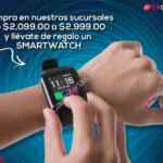 Promoción CV Directo de smartwatch de regalo en la compra de $2,099 o más