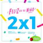 Promoción Día del Niño Helados Sultana: 2x1 en helados y paletas