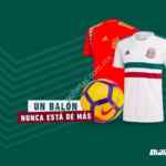 Promoción Martí de balón Gratis en la compra de un jersey de selecciones mundialistas