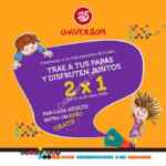 Promoción Universum Día del Niño: niños entran GRATIS acompañados de un adulto