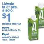 En Farmacias Benavides 2x1 en A de Coco y 3x2 en Pepsi y Epura
