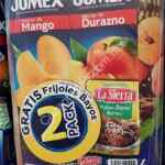 Promoción Jumex La Sierra: frijoles bayos Gratis en la compra de 2 jugos
