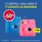 En Best Buy segundo a mitad de precio en cámaras Instax Mini 9