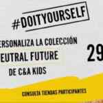 Promoción C&A Neutral Future Creative Corner: Personalización gratis de prendas para niños hoy domingo
