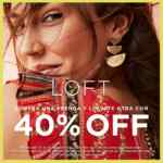 En Loft segunda prenda con 40% de descuento este fin de semana