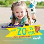 Promoción Martí Día del Niño: Hasta 20% de descuento en mochilas, patines, bicicletas, y scooters para niños