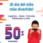 Promoción Mixup Día del Niño: Hasta 50% de descuento en juguetes, libros, películas, videojuegos y más