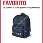 En Tommy Hilfiger llévate una mochila gratis en compras a partir de $3,490