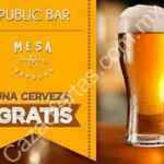Con Banorte cerveza Gratis en Public Bar en consumos de $200