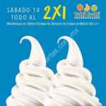 2x1 en helado de yogurt Tutti Frutti hoy 14 de abril en Macroplaza Tecámac