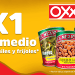 En Oxxo 2x1½ Chiles y Frijoles La Mexicana